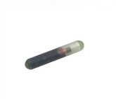 etiqueta de vidro de 134.2KHZ RFID com seringa, microchip de seguimento animal 2*12mm